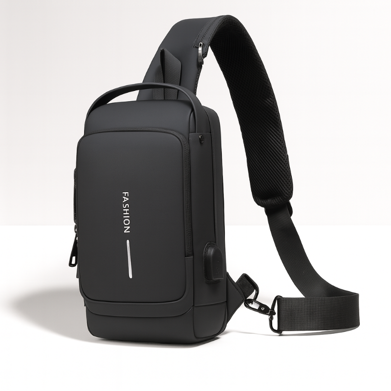 Anti-Theft Crossbody Charging Bag