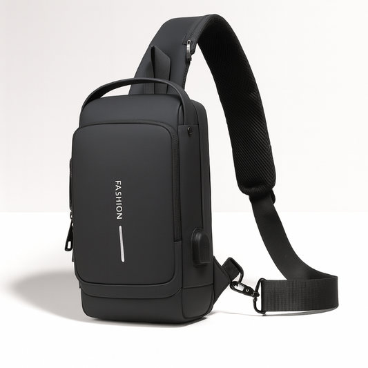 Anti-Theft Crossbody Charging Bag