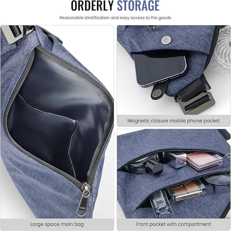 Anti-Theft Crossbody Bag