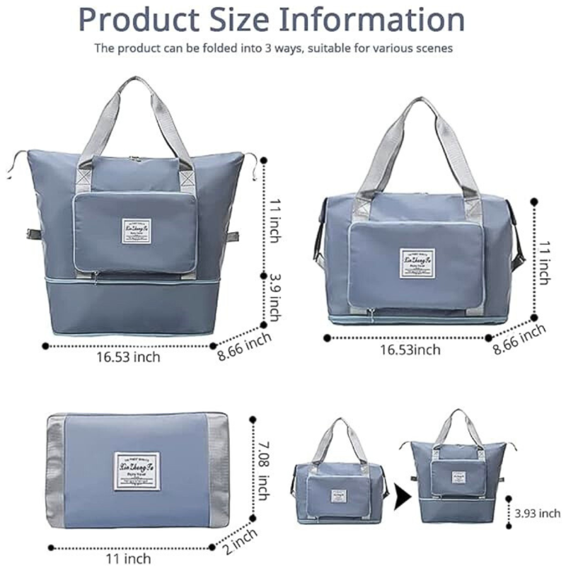 Foldable Carry-On Travel Bag
