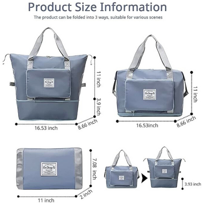 Foldable Carry-On Travel Bag