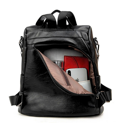 Nomad | Anti-Theft Leather Backpack