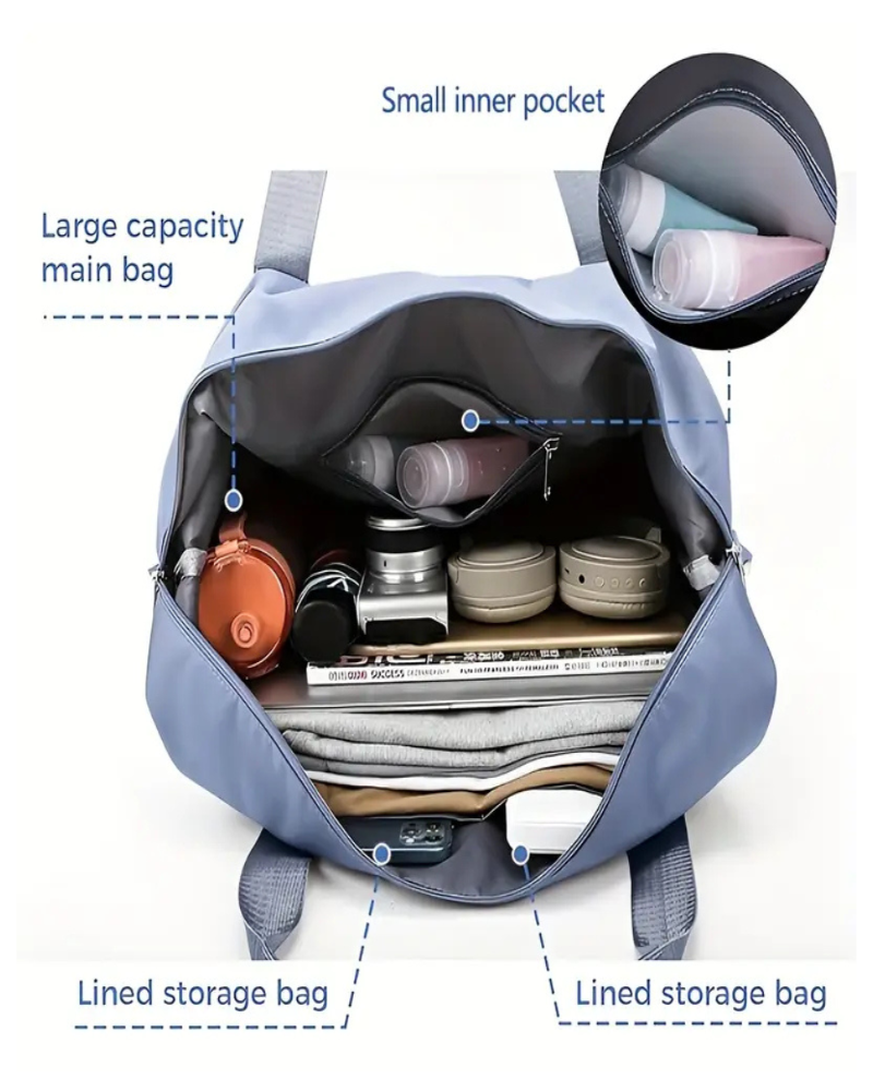 Foldable Carry-On Travel Bag