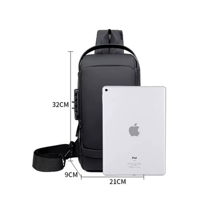 Anti-Theft Crossbody Charging Bag