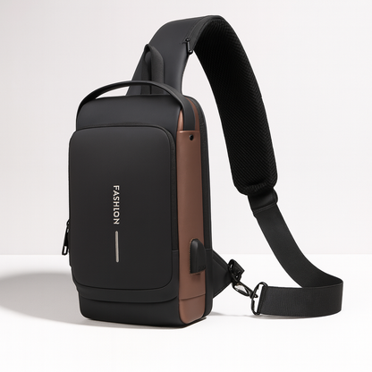 Anti-Theft Crossbody Charging Bag
