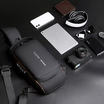 Anti-Theft Crossbody Charging Bag